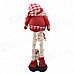 NEJE ST0006-5 Christmas Stretch Santa Claus Doll Gift - Red + White + Black NEJE ST0006-5 Christmas Stretch Santa Claus Doll Gift - Red + White + Black