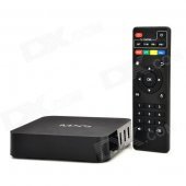 ZAP ZAP-MQX Android 4.4 Quad-core Google TV Player w/ 1GB RAM, 8GB ROM, Wi-Fi, SD, USB, HDMI - Black