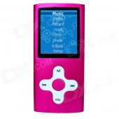 HOTT MU820 1.8" Sporting MP3 MP4 Player w / FM / Recorder - Red (4GB)