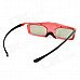 SG16-DLP 3D Active Shutter Glasses for DLP-link Projector - Black + Red SG16-DLP 3D Active Shutter Glasses for DLP-link Projector - Black + Red