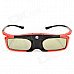 SG16-DLP 3D Active Shutter Glasses for DLP-link Projector - Black + Red SG16-DLP 3D Active Shutter Glasses for DLP-link Projector - Black + Red
