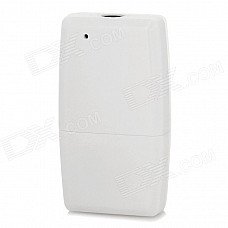 H161 USB Bluetooth V2.1 + EDR Music Receiver w/ Audio Cable - White