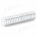 SZGAOY N38 Round Shaped NdFeB Magnet - Silver (20 PCS)