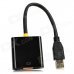USB 3.0 to VGA Adapter - Black USB 3.0 to VGA Adapter - Black