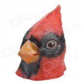 SYVIO Stylish Red Bird Style Face Mask for Cosplay / Costume Party - Red + Black
