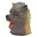 SYVIO Wolf + Lion Head Dual Side Style Mask for Halloween Party / Cosplay - Green + Grey SYVIO Wolf + Lion Head Dual Side Style Mask for Halloween Party / Cosplay - Green + Grey