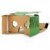 DIY Google Cardboard Virtual Reality 3D Glasses w/ NFC Headband for 4~7" Cell Phone - Green DIY Google Cardboard Virtual Reality 3D Glasses w/ NFC Headband for 4~7" Cell Phone - Green