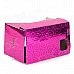 DIY Google Cardboard Virtual Reality 3D Glasses w/ NFC for 4~7" Cell Phone - Deep Pink DIY Google Cardboard Virtual Reality 3D Glasses w/ NFC for 4~7" Cell Phone - Deep Pink