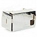 DIY Google Cardboard Virtual Reality 3D Glasses w/ NFC for 4~7" Cell Phone - Silver DIY Google Cardboard Virtual Reality 3D Glasses w/ NFC for 4~7" Cell Phone - Silver