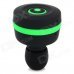 ZY ZY-S8 Mini Bluetooth V3.0 1-to-2 In-Ear Earphone w/ Microphone - Black + Green ZY ZY-S8 Mini Bluetooth V3.0 1-to-2 In-Ear Earphone w/ Microphone - Black + Green