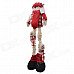 NEJE ST0006-4 Christmas Stretch Santa Claus Gift Snowman Doll - Red + White NEJE ST0006-4 Christmas Stretch Santa Claus Gift Snowman Doll - Red + White