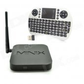 MINIX NEO X6 + White English Keyboard Quad-Core Android 4.4.2 Google TV Player w/ 1GB RAM, 8GB ROM
