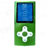 HOTT MU820 1.8" TFT Sporting MP3 MP4 Player w / FM / Voice Recorder - Green (4GB)