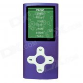 HOTT MU820 1.8" TFT Sporting MP3 MP4 Player w/ FM / Recorder - Purple (4GB)