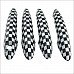 Carking Grid Pattern ABS UV Protected Door Handle Cover for Mini Cooper Countryman (4 PCS)