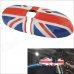 Carking UK Flag Pattern ABS UV Protected Car Interior Mirror Sticker - Red + Blue + Multi-Color