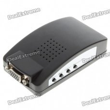 CVBS/S-Video to VGA Converter (1920*1200px Max) CVBS/S-Video to VGA Converter (1920*1200px Max)