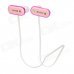 Aita AT-BT33 Sports Bluetooth V4.0 Earhook Headphone w/ Microphone - Pink + White Aita AT-BT33 Sports Bluetooth V4.0 Earhook Headphone w/ Microphone - Pink + White