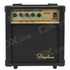 Daphon GA10A 10W 40dB Guitar Amplifier w/ Volmue, Bass, Treble, Phone Functions & LED Indicator Daphon GA10A 10W 40dB Guitar Amplifier w/ Volmue, Bass, Treble, Phone Functions & LED Indicator