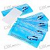 Disposable Car Window Glass Anti-Fog Wipes (5-Piece Pack)