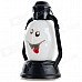 Halloween Funny Smile Face Shaped Hand Lamp - White + Black (3 x AG13) Halloween Funny Smile Face Shaped Hand Lamp - White + Black (3 x AG13)