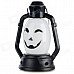 Halloween Funny Face Shaped Hand Lamp - White + Black (3 x AG13) Halloween Funny Face Shaped Hand Lamp - White + Black (3 x AG13)