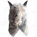 Halloween Costume Party Wolf Head Mask - Grey (Free Size)