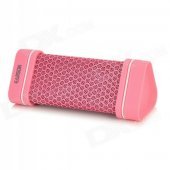 Earson ER151 Outdoor Sports Wireless Bluetooth V2.0 + EDR Speaker w/ Micro USB / 3.5mm - Pink