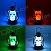 Halloween Little Colorful Ghost Head Portable Lamp - White + Black (4 PCS) Halloween Little Colorful Ghost Head Portable Lamp - White + Black (4 PCS)