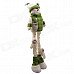 NEJE ST0006-7 Christmas Old Stretch Santa Claus Gift Snowman Doll - Green + White NEJE ST0006-7 Christmas Old Stretch Santa Claus Gift Snowman Doll - Green + White