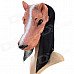 Funny Horse Style Plastic Face Mask for Halloween / Cosplay - Black + Coffee + Multi-Color