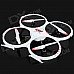 RUNQIA 2.4GHz 4-CH Outdoor 6-Axis R/C Quadcopter w/ Lamp / Gyroscope - White (6 x AA) RUNQIA 2.4GHz 4-CH Outdoor 6-Axis R/C Quadcopter w/ Lamp / Gyroscope - White (6 x AA)