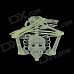 Skull Skeleton Style Glow-in-the-Dark Gadget for Halloween - Green Skull Skeleton Style Glow-in-the-Dark Gadget for Halloween - Green