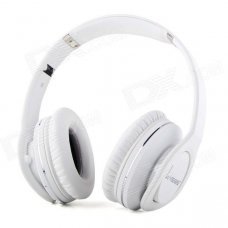 VEGGIEG V8800N Blutooth 4.0 + EDR NFC Headband Style Headphone w/ Microphone - White VEGGIEG V8800N Blutooth 4.0 + EDR NFC Headband Style Headphone w/ Microphone - White