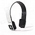 VEGGIEG V6100 Bluetooth V4.0 + EDR Headphone w/ Microphone - White + Black VEGGIEG V6100 Bluetooth V4.0 + EDR Headphone w/ Microphone - White + Black