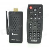 Jesurun T034 Android 4.4.2 Quad-Core Google TV Player w/ IR Remote, Support 4Kx2K & Full 1080p H.265