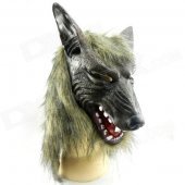 A1253 Halloween Wolf Head Style Performing Mask - Grey