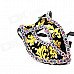Halloween Costume Makeup Ball Masquerade Mask - Black + Golden