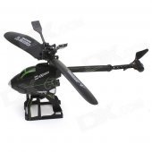 SmToys 2.5-Channel Folding Remote Control Helicopter w/ Gyro / LED - Black + Green