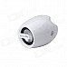 MR.D-93B Portable Bluetooth v3.0 Speaker w/ TF - White + Silver MR.D-93B Portable Bluetooth v3.0 Speaker w/ TF - White + Silver