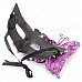 Stylish Butterfly Decorated Shiny Powder Finish Mask for Halloween / Costume Party / Ball - Purple