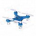 2.4GHz 4-Channel 6-Axis Indoor Mini UFO w/ Gyro / LED Light - Blue 2.4GHz 4-Channel 6-Axis Indoor Mini UFO w/ Gyro / LED Light - Blue