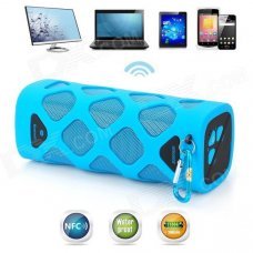 VINA Portable Outdoor Wireless Bluetooth V4.0 NFC Mini Speaker for Cellphone / Tablet / PC - Blue VINA Portable Outdoor Wireless Bluetooth V4.0 NFC Mini Speaker for Cellphone / Tablet / PC - Blue