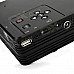 HX-100 Mini Home LED Projector w/ AV / VGA / SD / USB / HDMI - Black (US Plug) HX-100 Mini Home LED Projector w/ AV / VGA / SD / USB / HDMI - Black (US Plug)