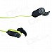 HV803 Wireless Stereo Bluetooth 3.0+EDR Sports Headphone - Black + Green