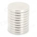 N38 15 x 1.9mm Round Shaped NdFeB Magnets - Silver (10 PCS) N38 15 x 1.9mm Round Shaped NdFeB Magnets - Silver (10 PCS)