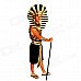 F023 Halloween Cosplay Egyptian Pharaoh Costume - Golden F023 Halloween Cosplay Egyptian Pharaoh Costume - Golden