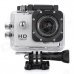 S50W 1080P 1.5" LTPS Wide Angle 12MP Wi-Fi HD Waterproof Sport Camera Camcorder - Silver + Black