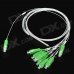 PENGDA SC/APC 1-to-8 PLC Beamsplitter - Silvery White + Green PENGDA SC/APC 1-to-8 PLC Beamsplitter - Silvery White + Green