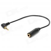 4-Conductor 2.5mm male to 3.5mm female TRRS Converter Cable